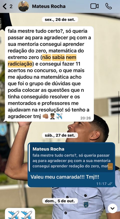 Depoimento Mateus Rocha