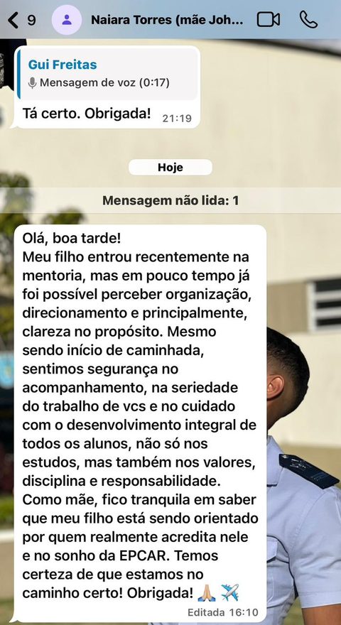 Depoimento Naiara mãe