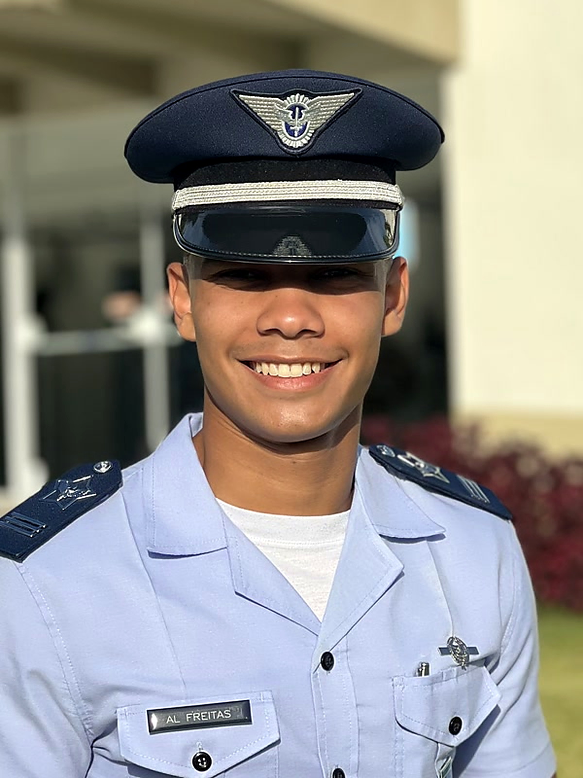 Guilherme Freitas, ex-cadete aviador da Força Aérea Brasileira