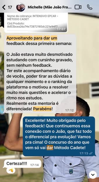Depoimento de mentorado